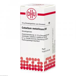 COBALTUM METALLICUM D 30 Globuli