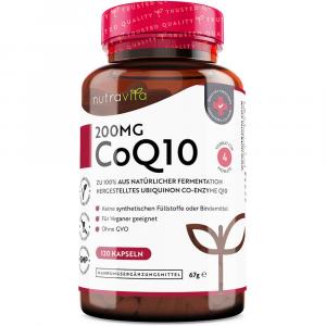 COENZYM Q10 200 mg hochdosiert vegan Kapseln