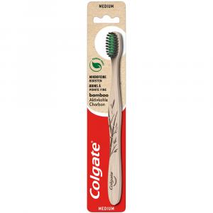 COLGATE Bamboo Aktivkohle Zahnbürste mittel