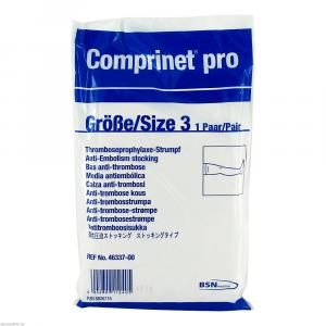 COMPRINET pro Strumpf oberschenk.lang Gr.3 weiß
