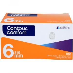 CONTOUR Comfort Pen-Nadeln 31 G 6 mm