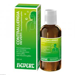 CONTRALLERGIA Hevert Heuschnupfentropfen Mischung