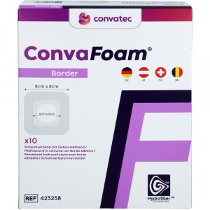 CONVAFOAM Schaumverband Border 8x8 cm