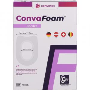 CONVAFOAM Schaumverband Border Multisite 14x19,8cm