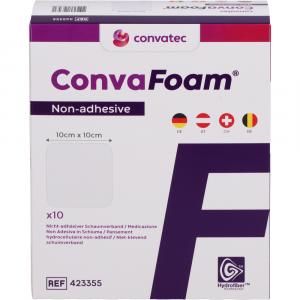 CONVAFOAM Schaumverband nicht-adhäsiv 10x10 cm