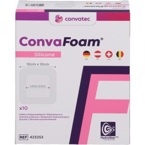 CONVAFOAM Silicone Verband 10x10 cm