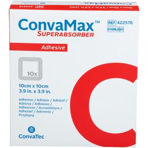 CONVAMAX Superabsorber adhäsiv 10x10 cm