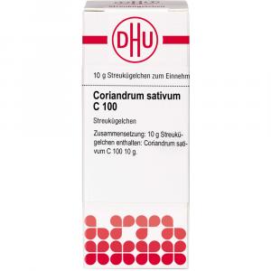 CORIANDRUM SATIVUM C 100 Globuli Ind.Fert.