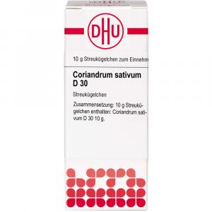 CORIANDRUM SATIVUM D 30 Globuli Ind.Fert.