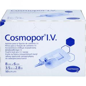 COSMOPOR I.V. Kanülenfixierverband 6x8 cm
