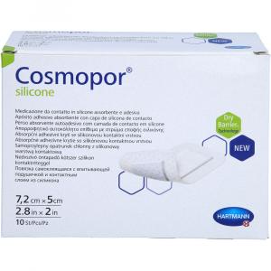 COSMOPOR silicone Wundverband 5x7,2 cm