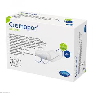 COSMOPOR silicone Wundverband 5x7,2 cm