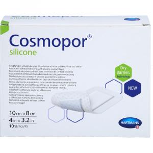 COSMOPOR silicone Wundverband 8x10 cm
