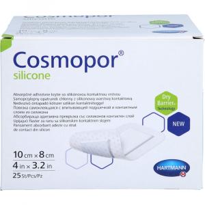 COSMOPOR silicone Wundverband 8x10 cm