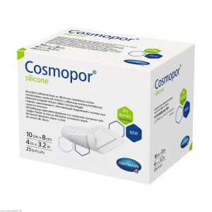 COSMOPOR silicone Wundverband 8x10 cm