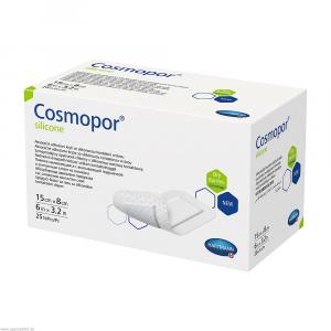 COSMOPOR silicone Wundverband 8x15 cm