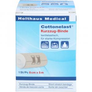 COTTONELAST Kurzzugbinde 8 cmx5 m