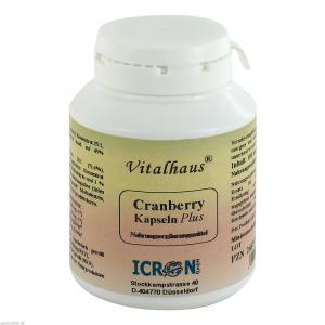 CRANBERRY KAPSELN Plus Vitalhaus