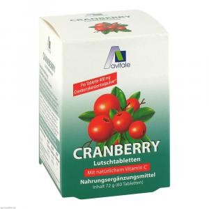 CRANBERRY LUTSCHTABLETTEN