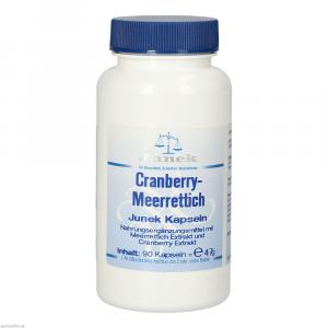 CRANBERRY-MEERRETTICH Junek Kapseln