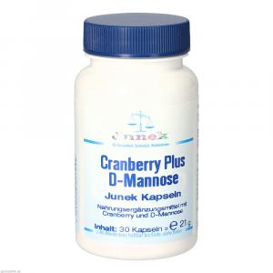 CRANBERRY PLUS D-Mannose Junek Kapseln