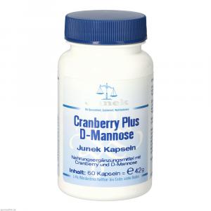 CRANBERRY PLUS D-Mannose Junek Kapseln