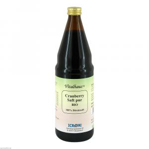 CRANBERRY SAFT pur Bio Vitalhaus