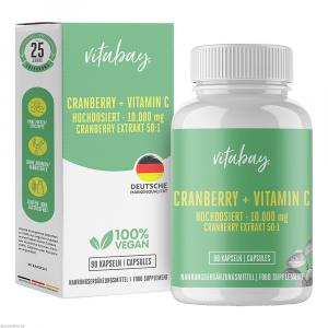 CRANBERRY+VITAMIN C 10.000 mg hochdosiert Kapseln