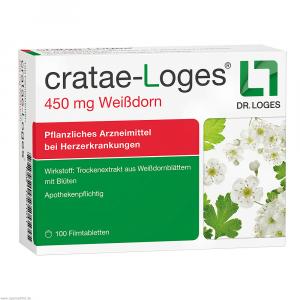 CRATAE-LOGES 450 mg Weißdorn Filmtabletten