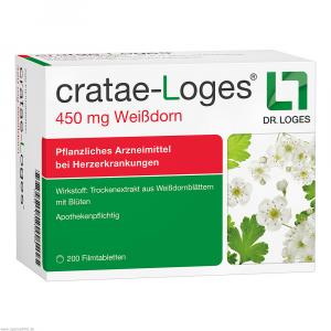 CRATAE-LOGES 450 mg Weißdorn Filmtabletten