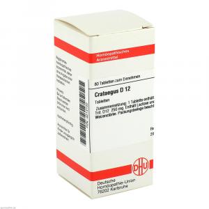 CRATAEGUS D 12 Tabletten
