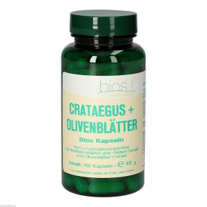 CRATAEGUS+OLIVENBLÄTTER Bios Kapseln