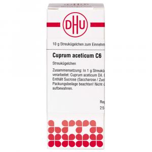 CUPRUM ACETICUM C 6 Globuli Ind.Fert.