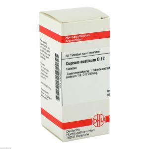 CUPRUM ACETICUM D 12 Tabletten