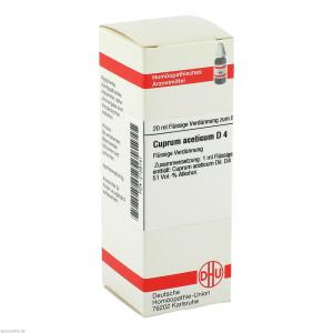 CUPRUM ACETICUM D 4 Dilution