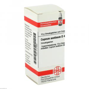 CUPRUM ACETICUM D 4 Globuli