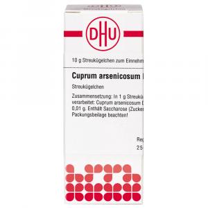 CUPRUM ARSENICOSUM D 20 Globuli Ind.Fert.