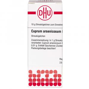 CUPRUM ARSENICOSUM D 30 Globuli