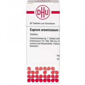 CUPRUM ARSENICOSUM D 30 Tabletten CUPRUM ARSENICOSUM D 30 Tabletten