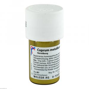CUPRUM METALLICUM praep.D 6 Trituration