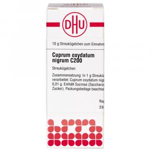 CUPRUM OXYDATUM nigrum C 200 Globuli Ind.Fert.