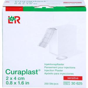 CURAPLAST Inj.-Pflaster sensitiv 2x4 cm