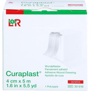 CURAPLAST Wundschnellverb.sensitiv 4 cmx5 m