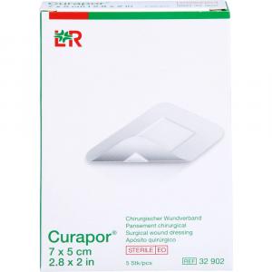 CURAPOR Wundverband steril 5x7 cm