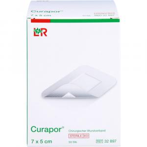 CURAPOR Wundverband steril chirurgisch 5x7 cm