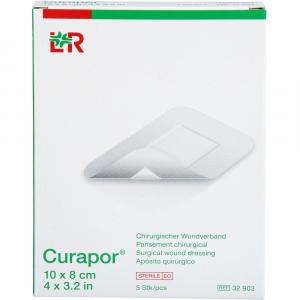 CURAPOR Wundverband steril chirurgisch 8x10 cm