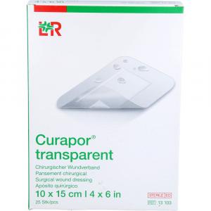 CURAPOR Wundverband steril transparent 10x15 cm