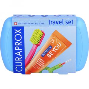 CURAPROX Travel-Set blau