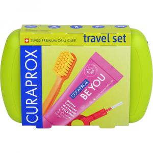 CURAPROX Travel-Set grün