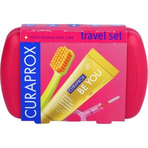 CURAPROX Travel-Set rot